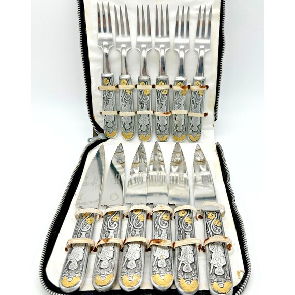 Acero Inoxidable Argentina Stainless Steel Silverware flatware Set 12 - Picture 1 of 8